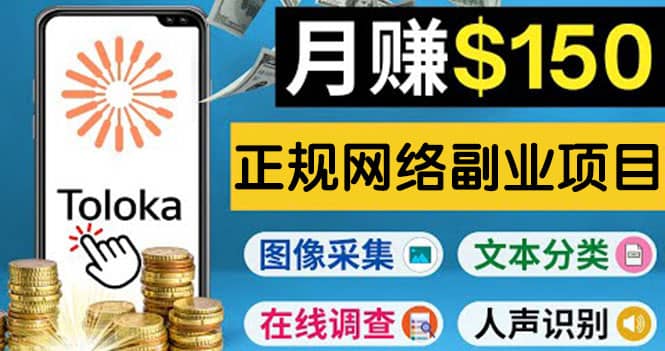 正规网络副业赚钱平台Toloka，利用业余时间月赚150美元-摘星网
