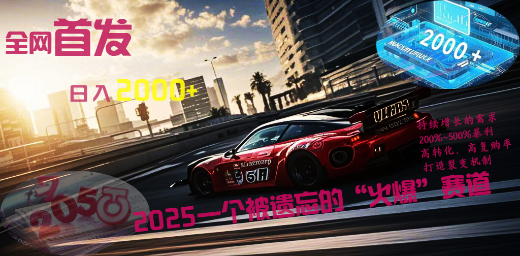 全网首发:2025一个被遗忘的“火爆”赛道轻松日入2000+-摘星网